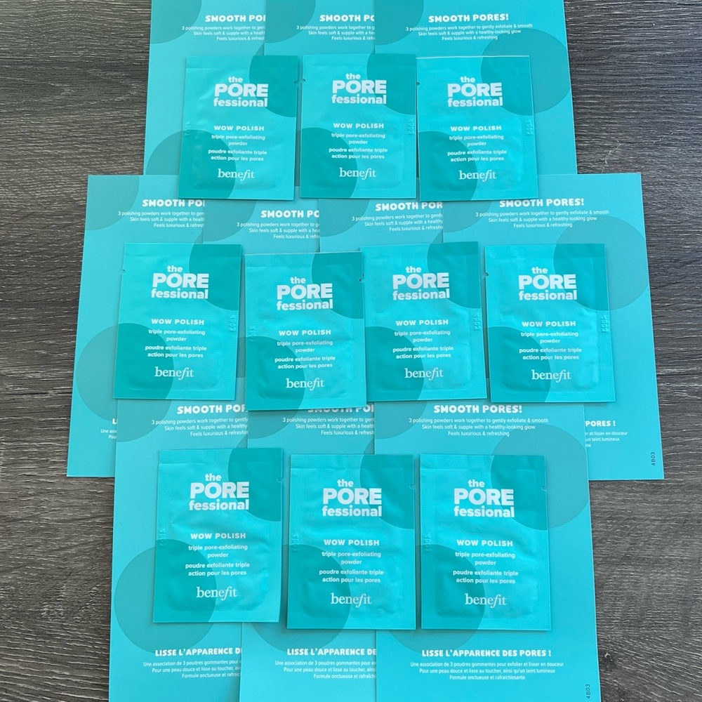 Benefit The POREfessional WOW Polish Pore Exfoliating Powder 10 Packs/ 7.5g
